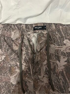 Men's Brown Camouflage Cargo Pants